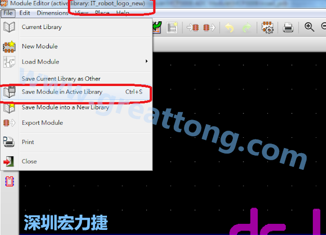 File->Current library 重新選擇Active Library